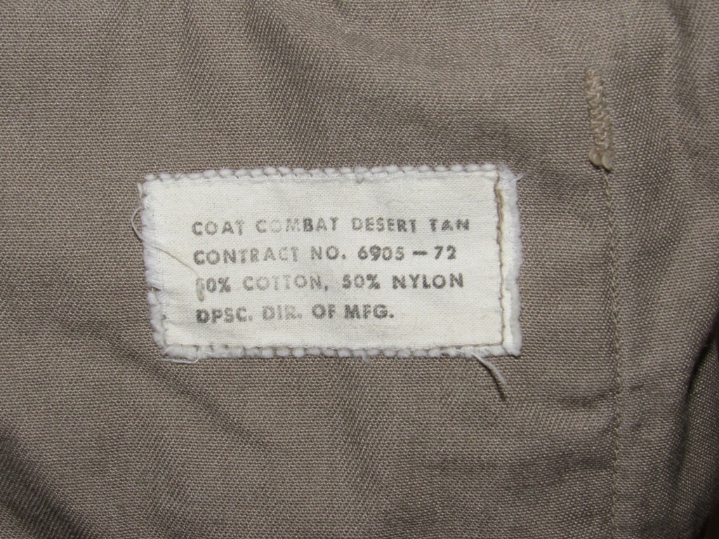 Desert uniforms (DCU) - DESERT 6 colors "Chocolate chip"  dated 1984 - Page 2 Img_4727