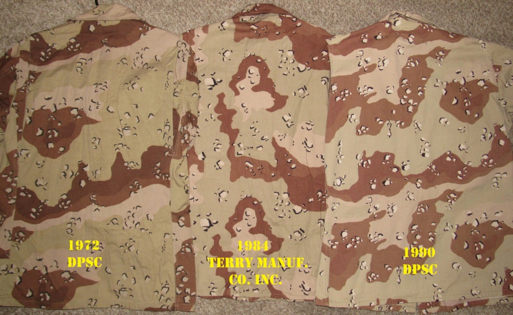 Desert uniforms (DCU) - DESERT 6 colors "Chocolate chip" dated 1984 - Page 2 Img_4728