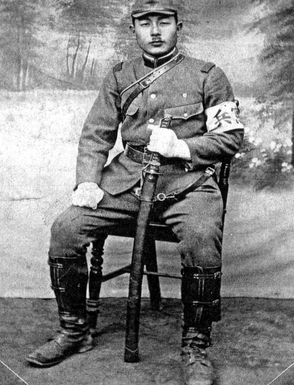 Japanese IJA Kenpeitai Sergeant's Type 98 Tunic Masayu10