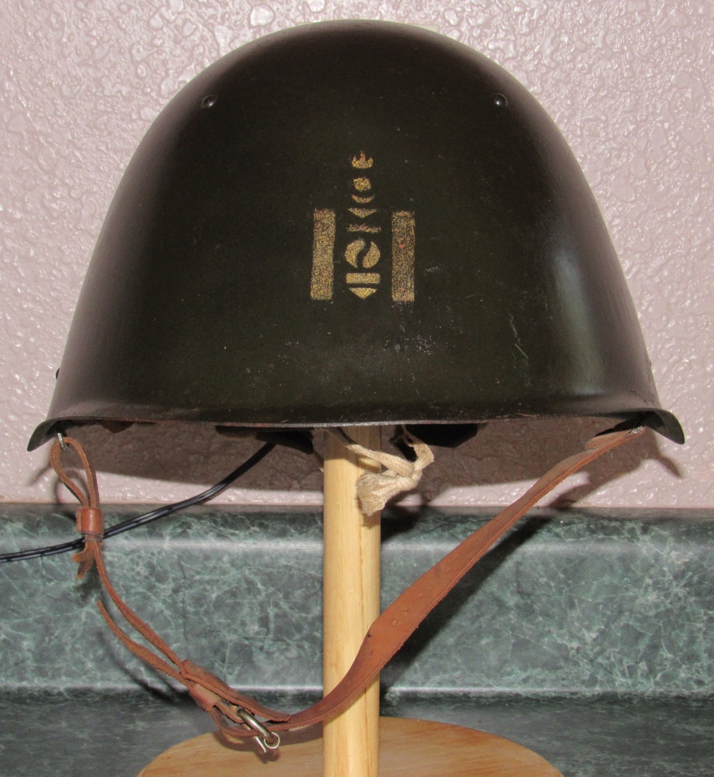 Mongolian SSh-68 Helmet with Soyombo Emblem (And Red Star Soyombo hat badge) Mongol15