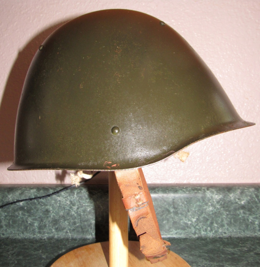 Mongolian SSh-68 Helmet with Soyombo Emblem (And Red Star Soyombo hat badge) Mongol18