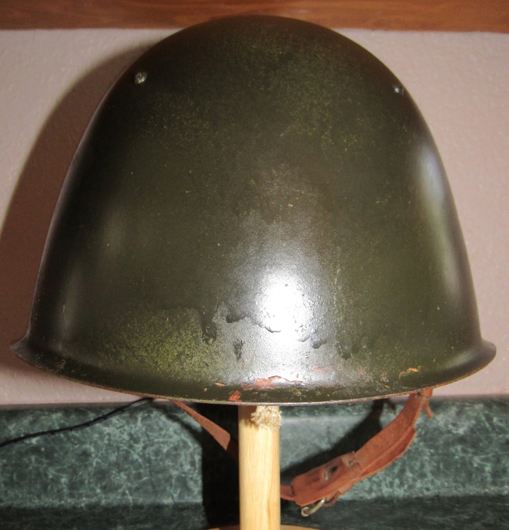 Mongolian SSh-68 Helmet with Soyombo Emblem (And Red Star Soyombo hat badge) Mongol19