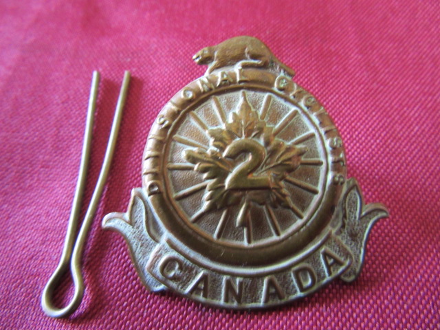 CANADA : les insignes du Canadian divisional cyclist 2nd_ca10