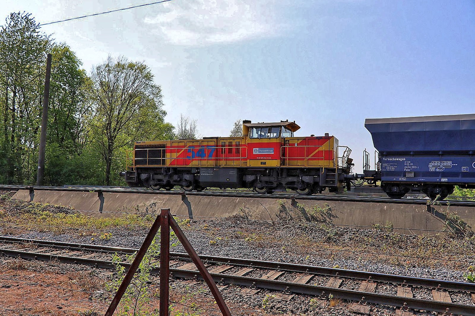 Werksbahn Thyssen Krupp 135