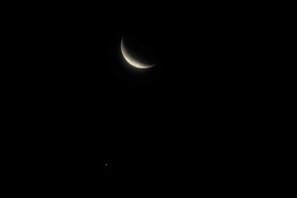rapprochement Lune et Vénus cette semaine Rappro11