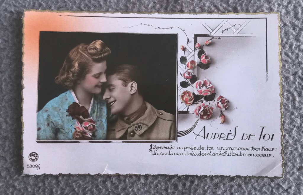 Les amours du soldat français en cartes postales - PC Paris 20231121
