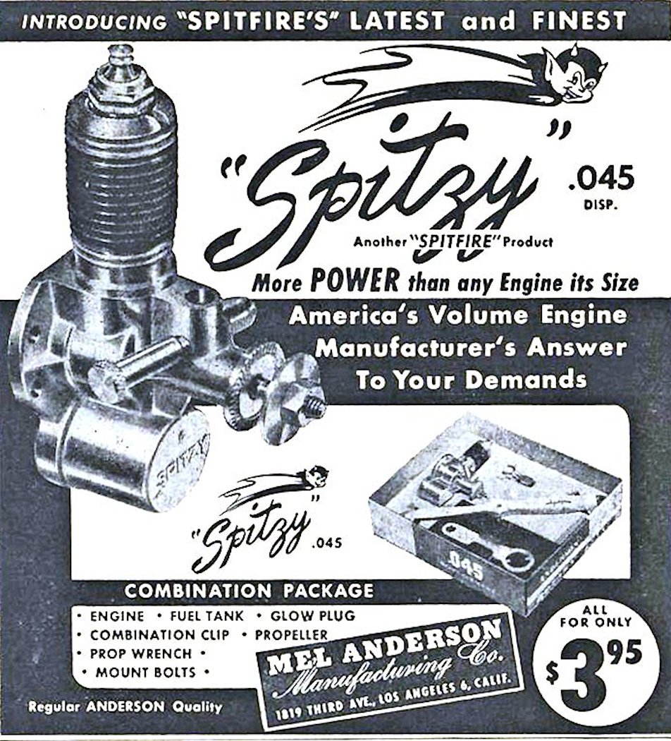 Spitzys and Baby Spitfires, the supermodels of model engines Boesen11