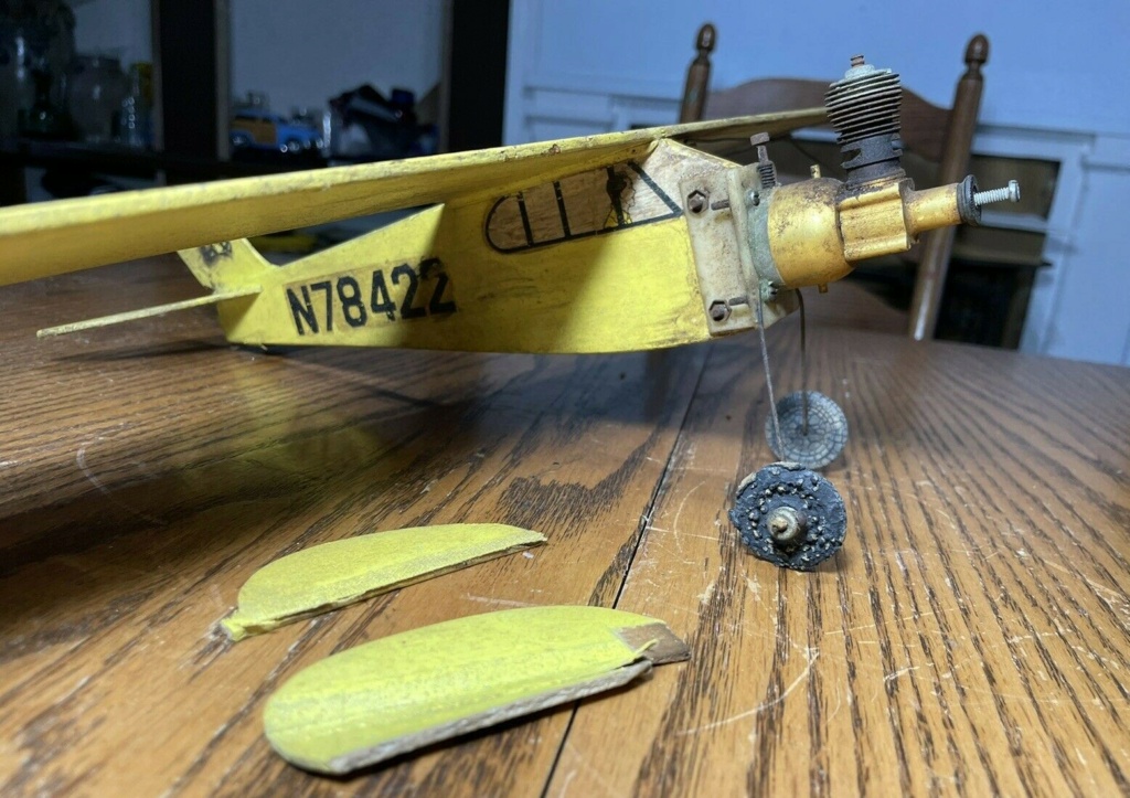 Completed the "as found" Cox Golden Bee Piper Cub Cub_110