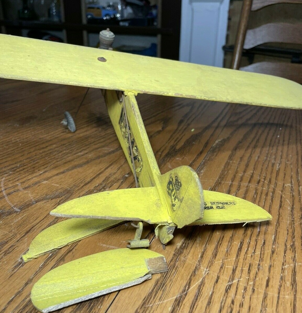 Completed the "as found" Cox Golden Bee Piper Cub Cub_210