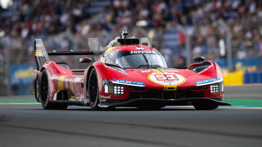 24 hours of Le Mans 2023 - USA did very well Ferrar11