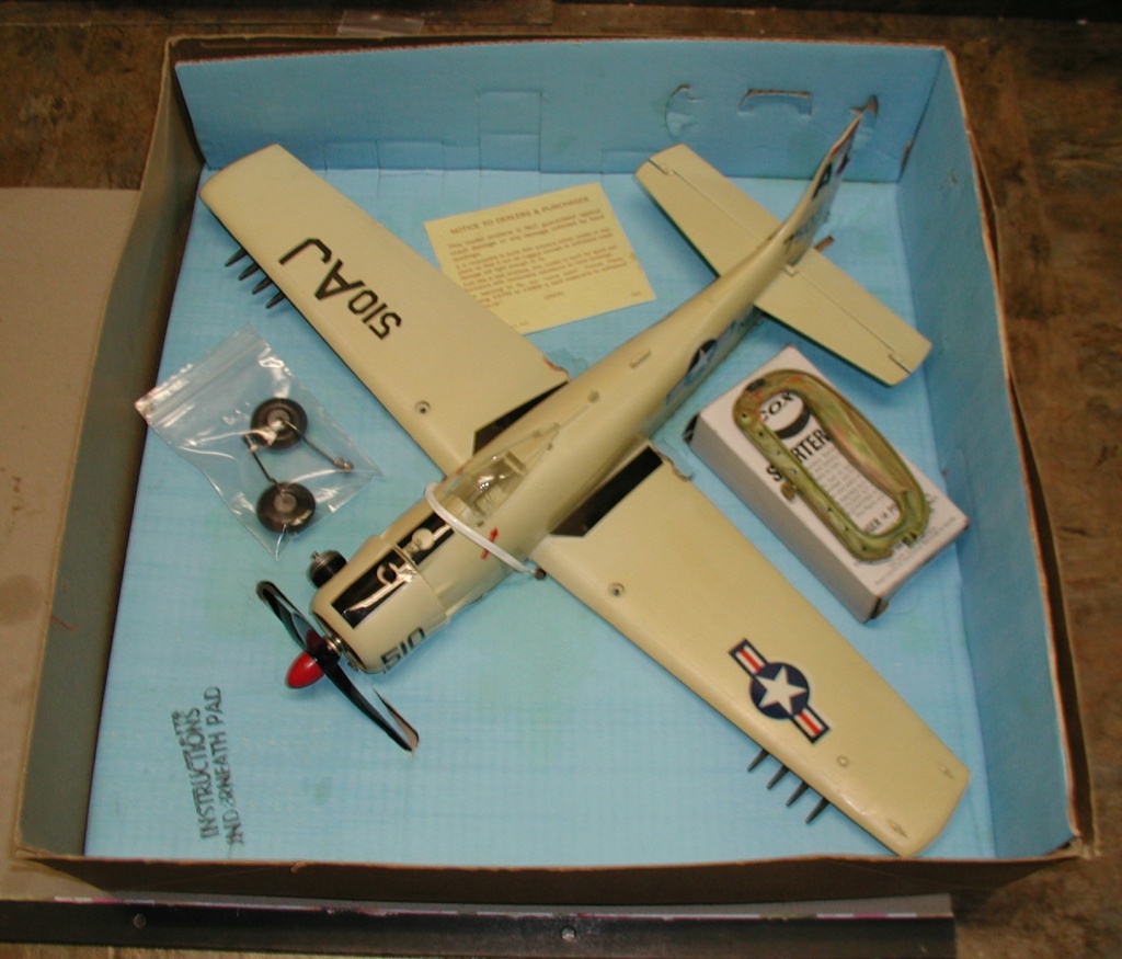 New project - Cox AD-4/6 - AKA A1 Skyraider and box P1012946