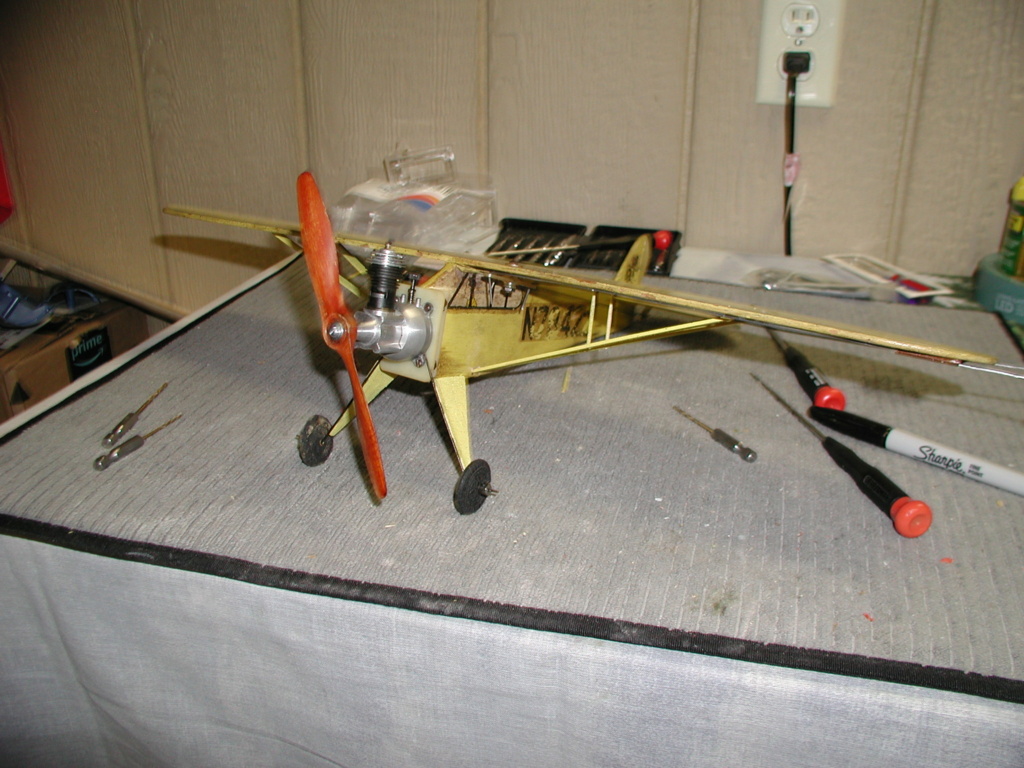 Completed the "as found" Cox Golden Bee Piper Cub P1013137