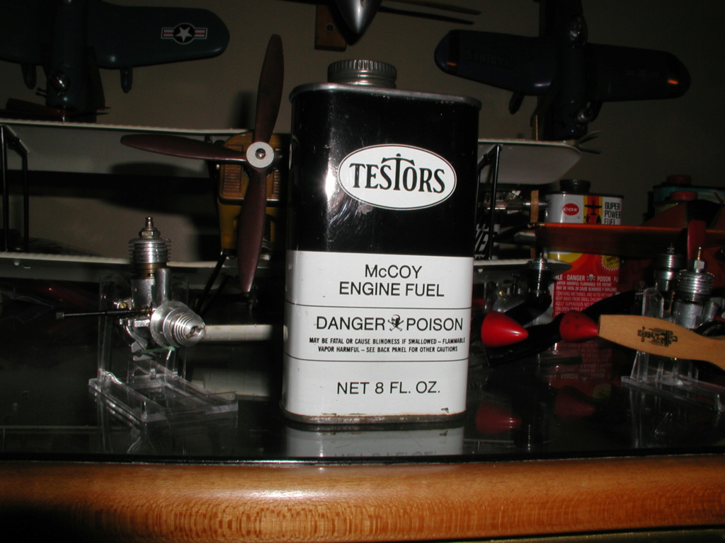 Interesting note on fuel for Testors engines. P1015432