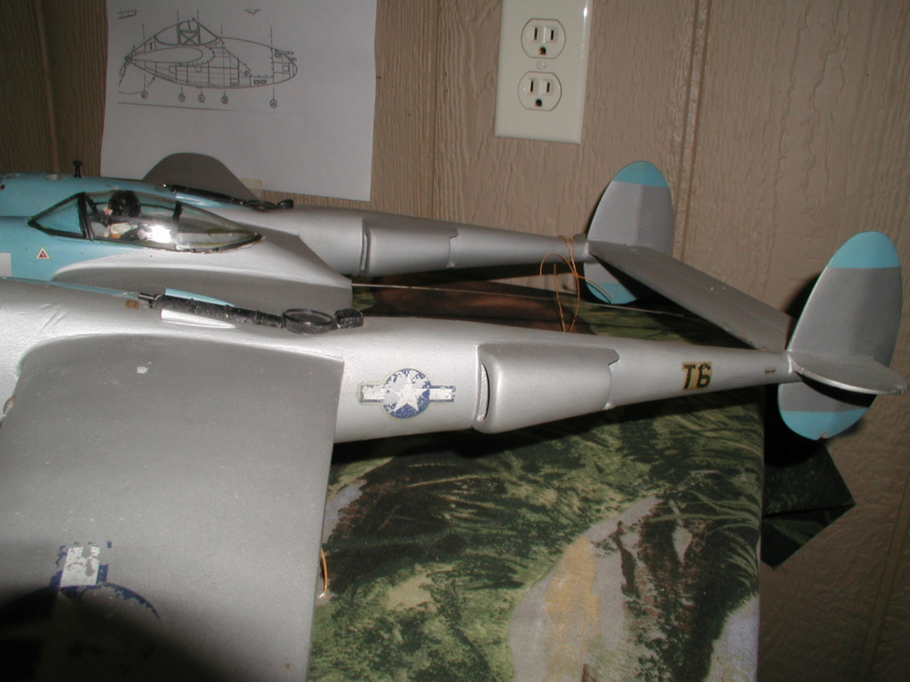 New P-38 profile scratch build log P1016313