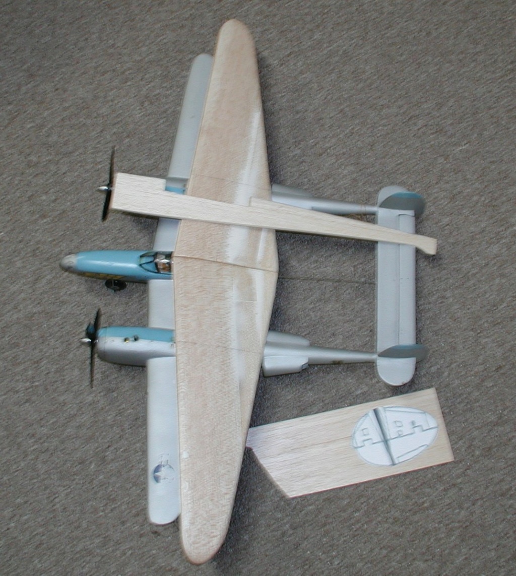 New P-38 profile scratch build log P1016317