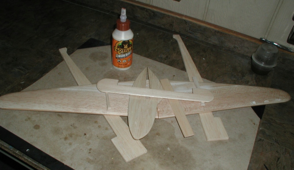 New P-38 profile scratch build log P1016352