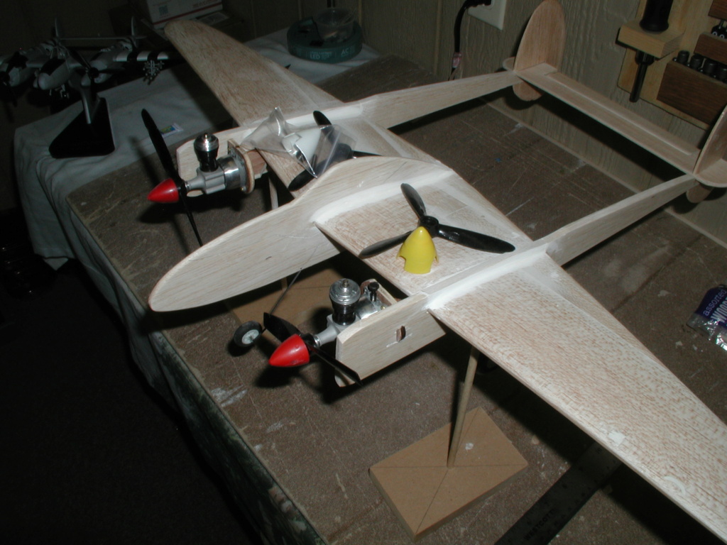 New P-38 profile scratch build log - Page 3 P1016464