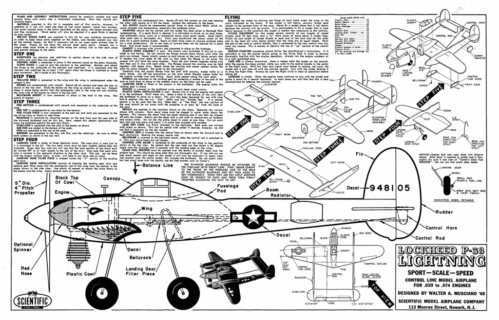 New P-38 profile scratch build log - Page 3 Scient13