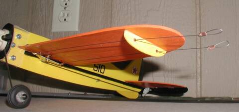Model Airplane Plans La Donna 56" Twin Boom Stunt for .35 by Jack Sheeks UC 