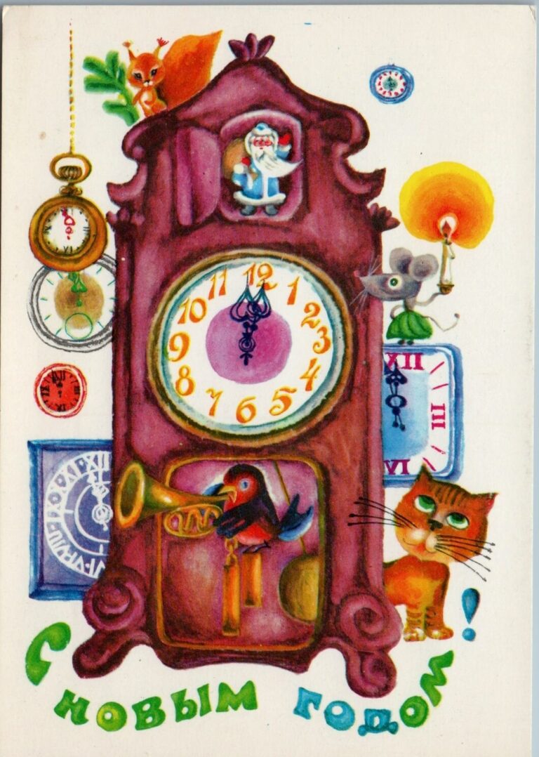 Montres et horloges dans l'iconographie soviétique (4) 0517