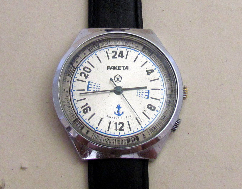 Les Raketa 24 heures soviétiques (1ère partie: Les 2623 et les 2623.H classiques) Franke10