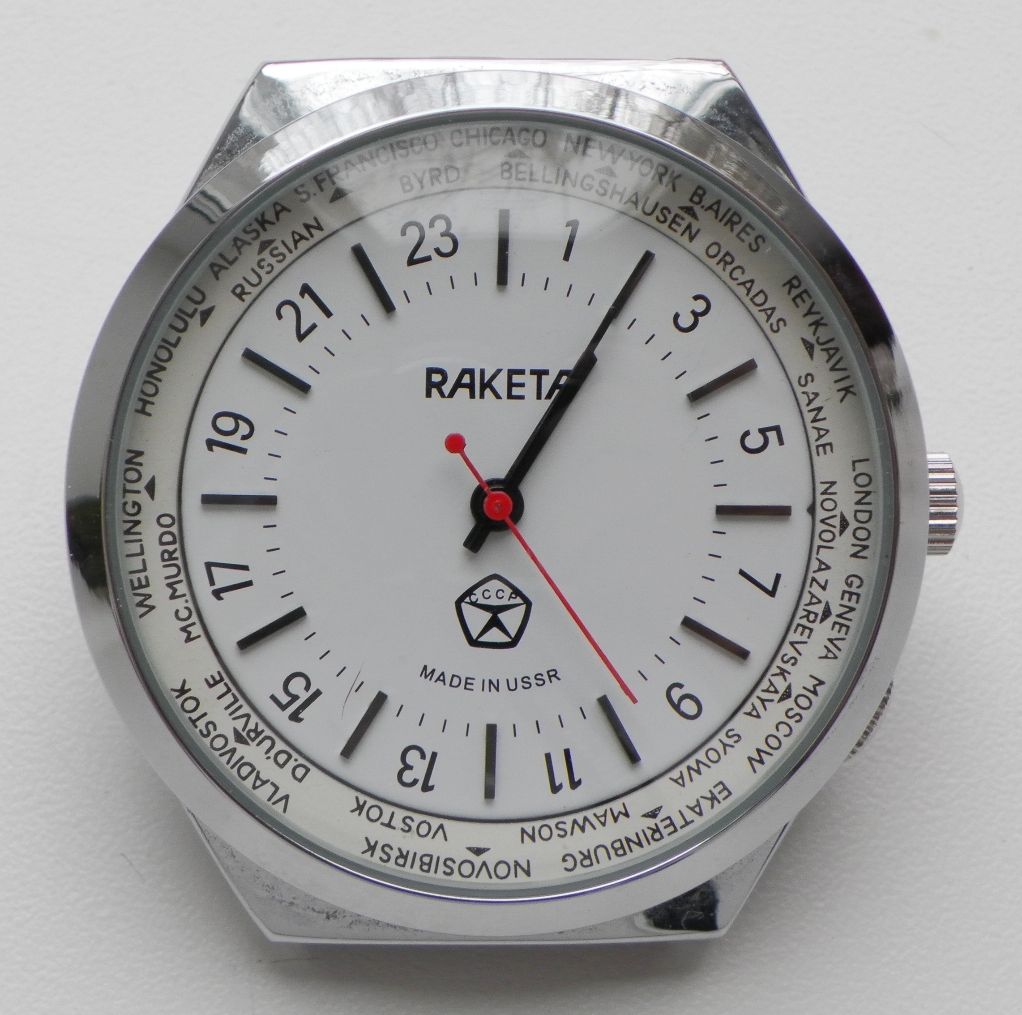 Les Raketa 24 heures soviétiques (1ère partie: Les 2623 et les 2623.H classiques) Franke12