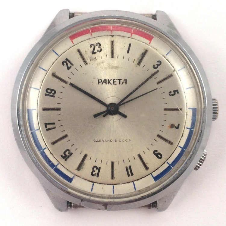 Les Raketa 24 heures soviétiques (1ère partie: Les 2623 et les 2623.H classiques) Marine13