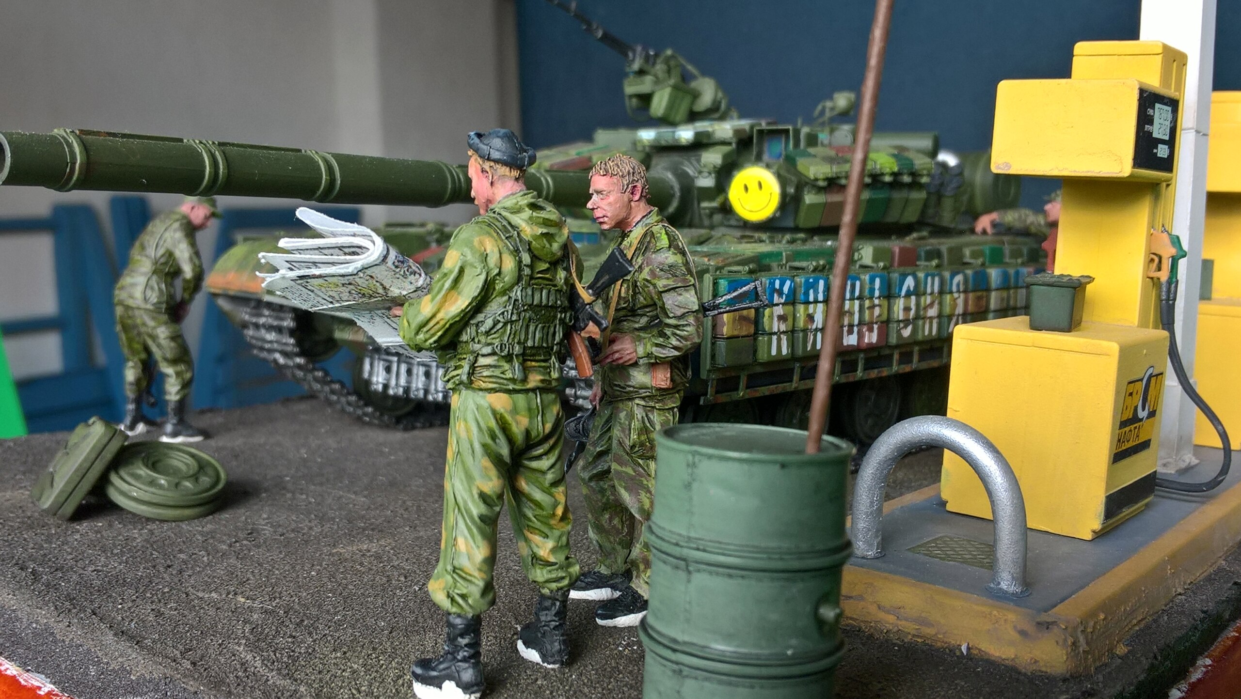 Trumpeter 1/35 T-64BV Mod. 1985 - Armée Ukrainienne Wp_20269
