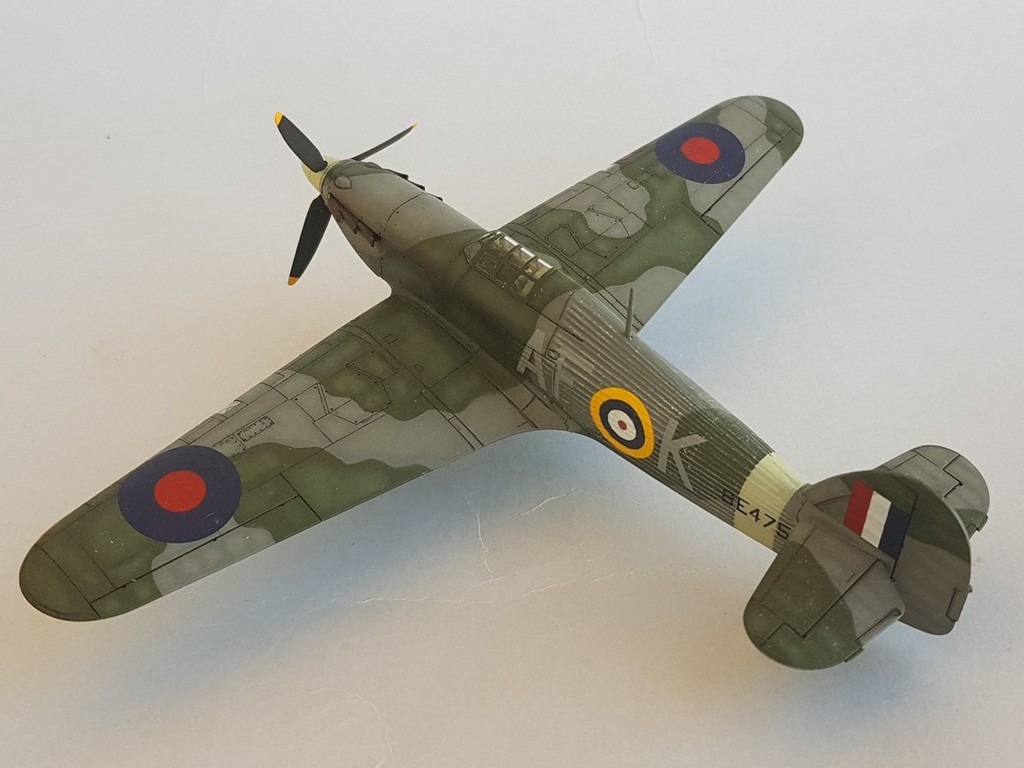 [Vitrine FAFL] Hawker Hurricane IIb du Slt Cravoisier (Maquette Fly au 1/72) Hurric72