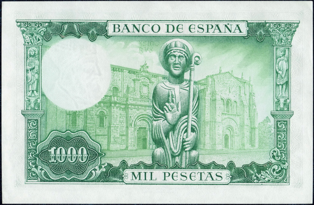 1000 pesetas 1965 319