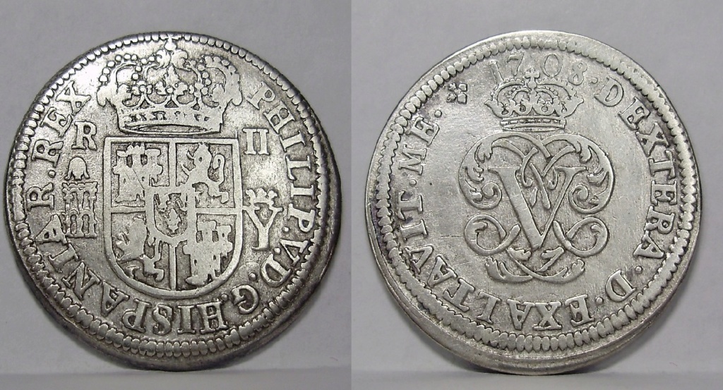 Monedas de la guerra de Sucesión 612