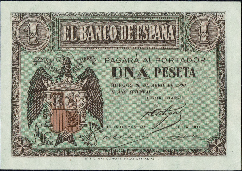 1 peseta 1938 Anvers12