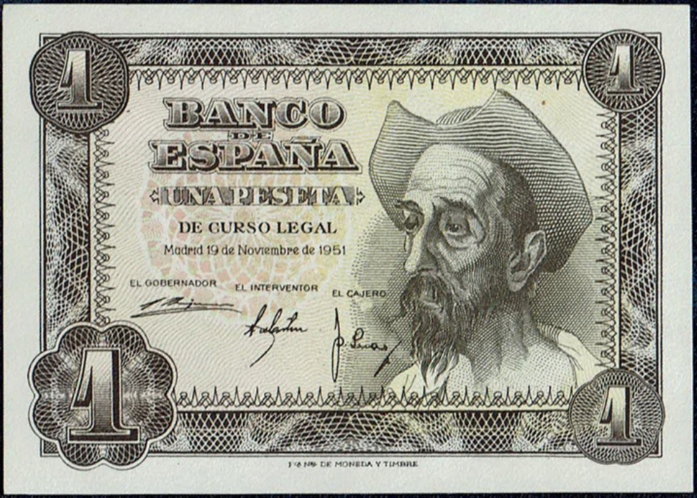 1 PESETA 1951 Imagen10