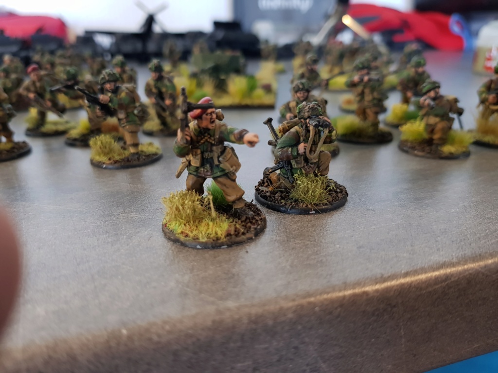 Vente armée British Airborne peinte. 20190311