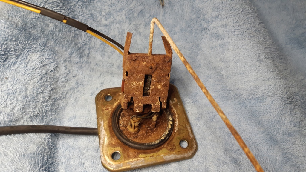restoration of the fuel sender ...a work in progress so far 20210521
