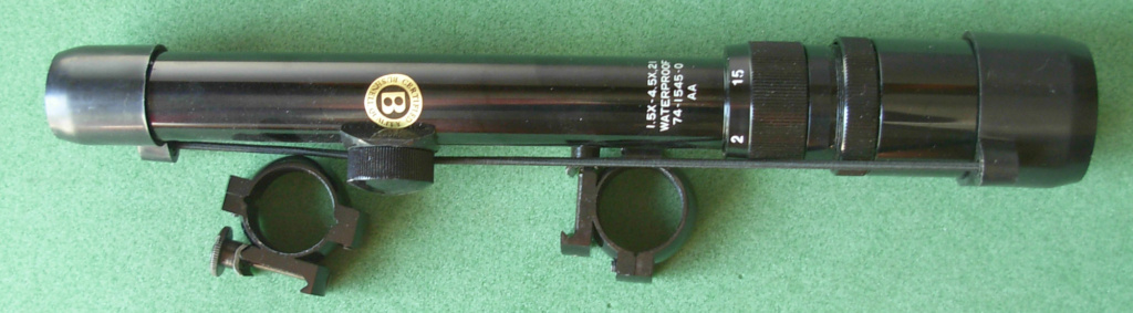 Lunette compatible pour une carabine de chasse US "Vintage" Lunett10