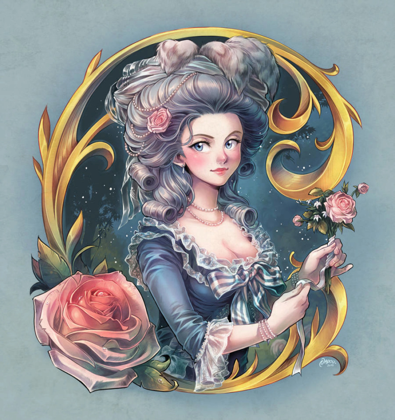 Marie-Antoinette par Nadou Marie_10