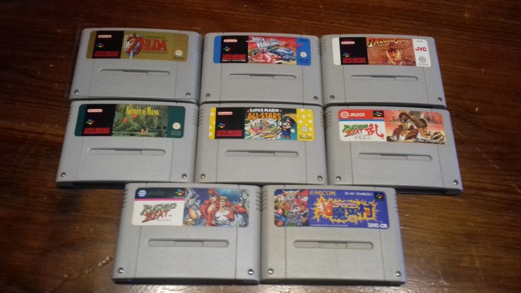 [ESTIM] Jeux SNES // MEGADRIVE // GB  // AMIGA // AMSTRAD // Lot EXL100 // PS3 FAT 20200914