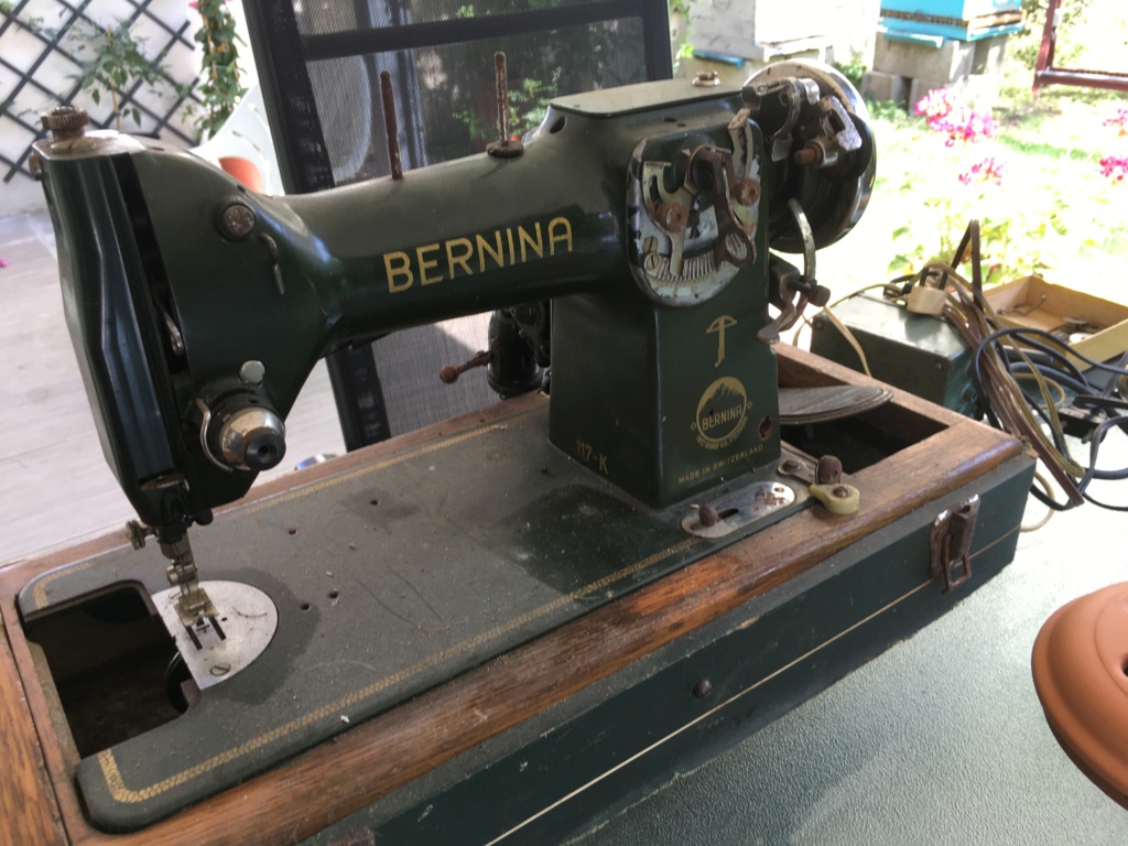 Ma nouvelle copine verte : BERNINA 117 K Img_4811