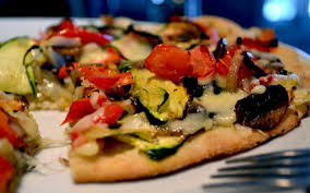 Pizza aux légumes croquants Pizza_10
