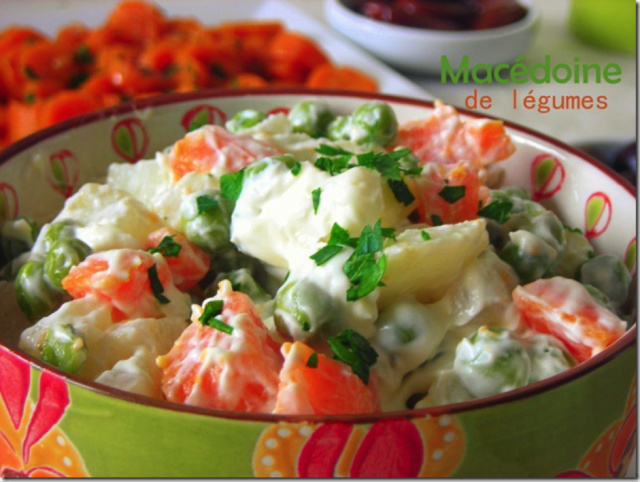 Recette Macédoine de légumes mayonnaise Recett20