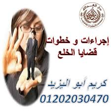 محامي متخصص في قضايا الخلع(كريم ابو اليزيد)01202030470  Downlo33