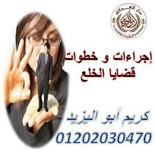 محامي متخصص في قضايا  الخلع(كريم ابو اليزيد)01202030470  Downlo56