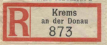 Rekozettel und -Belege Krems an der Donau 0301_110