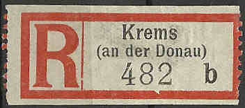 Rekozettel und -Belege Krems an der Donau 0302_112