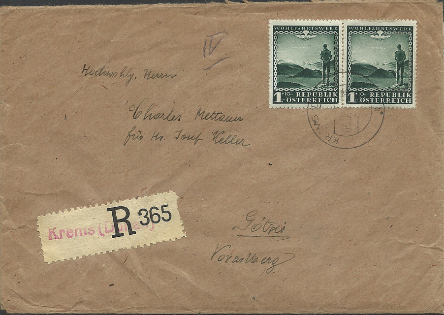 1945 - Sammlung Bedarfsbriefe Österreich ab 1945 - Seite 18 19451211