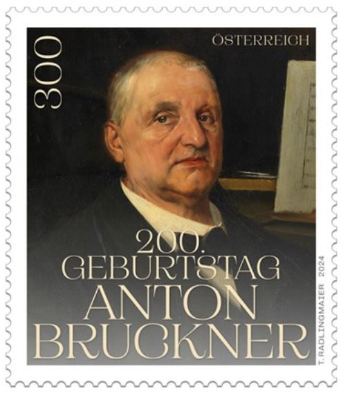 Österr. NEU: 200. Geburtstag Anton Bruckner 1_bruc10