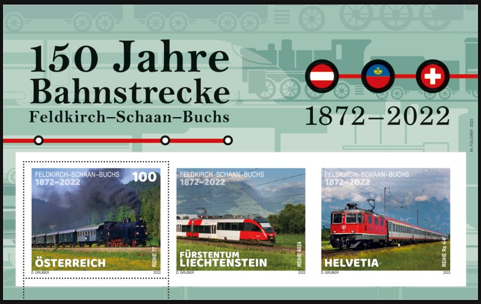 Österr. NEU: 150 Jahre Bahnstrecke Feldkirch–Schaan–Buchs 1_scha10