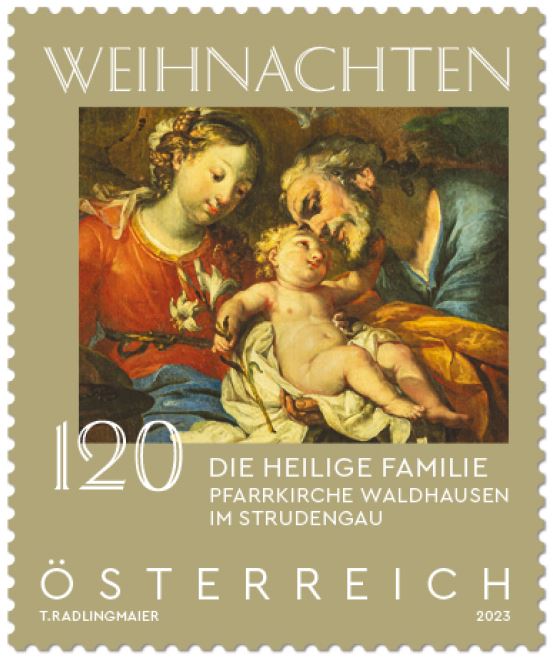 Österr. NEU: Weihnachten Hl. Familie, Pfarrkirche Waldhausen im Strudengau  2_hl_f10