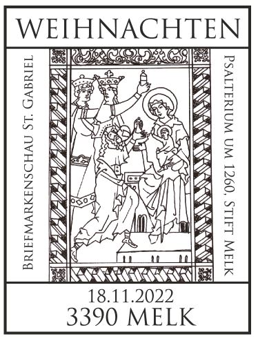 Österr. NEU: Weihnachten - Stift Melk, Psalterium um 1260 2_melk11